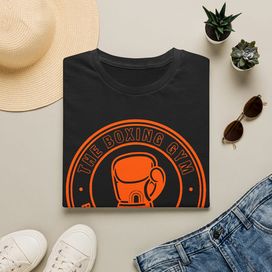 Boxing Gym Logo T‑Shirt — Retro Boxing & Kickboxing Tee