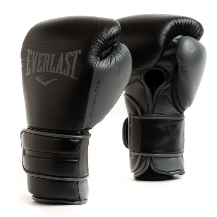 Everlast Boxing Powerlock 2 Training Gloves Sparring Bag Mitt Work 14/16oz