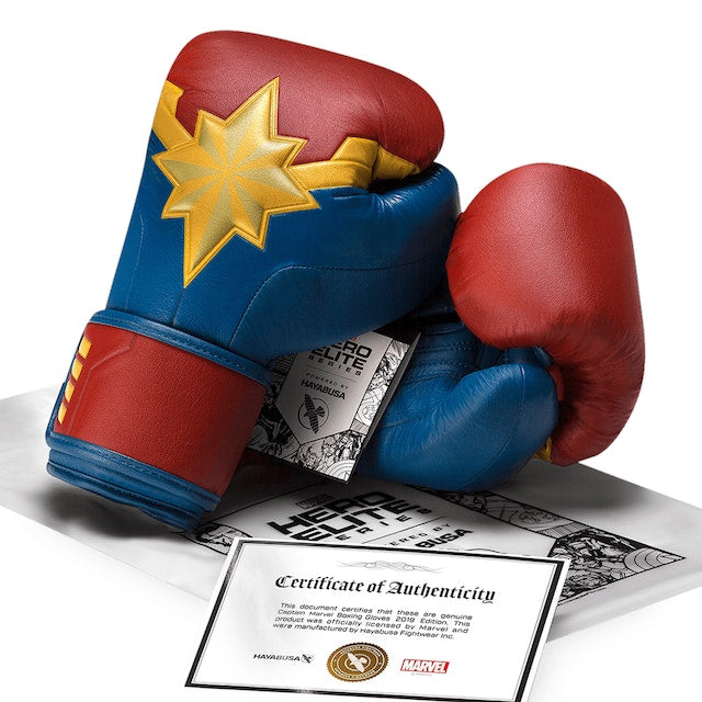 Hayabusa Marvel's Captain Marvel Boxing Gloves