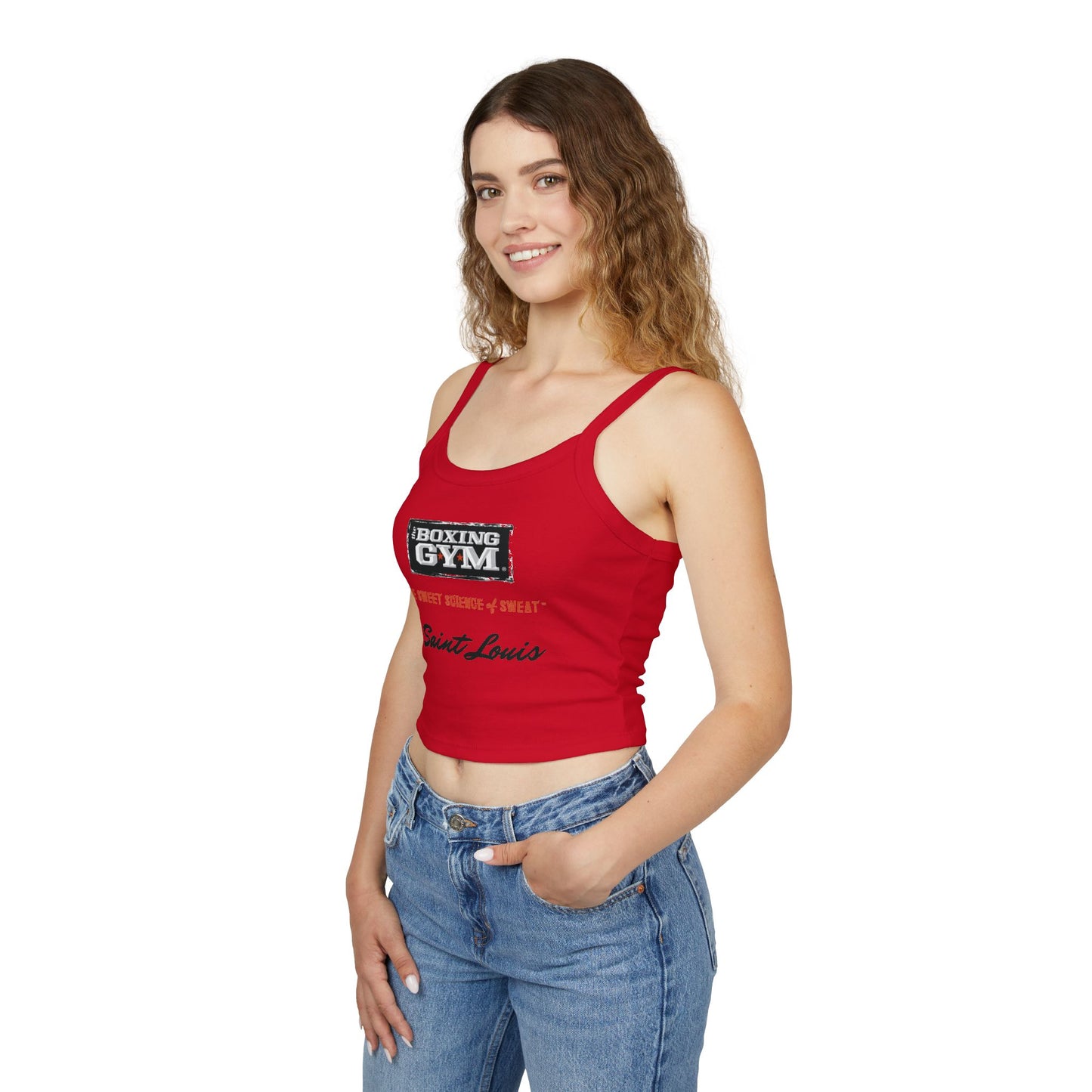 The Boxing Gym Spaghetti Strap Tank Top