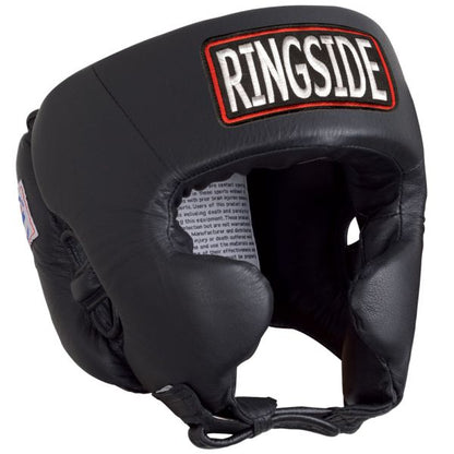 Ringside Competition Boxing Headgear - SKU# SGCO-1 in Black