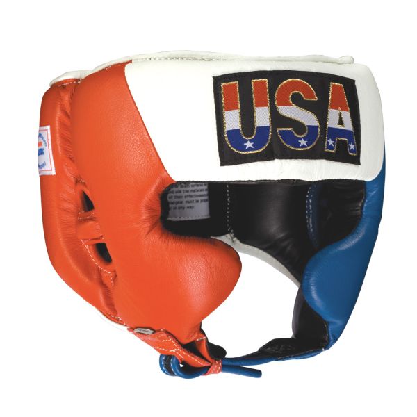 Ringside Competition Boxing Headgear - SKU# SGCO-1 in USA Red, White, Blue