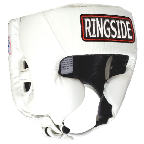 Ringside Competition Boxing Headgear - SKU# SGCO-1 in white